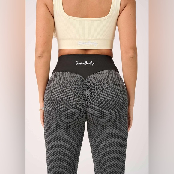 NWT BoomBooty Spider Workout Legging Tights - Picture 2 of 7